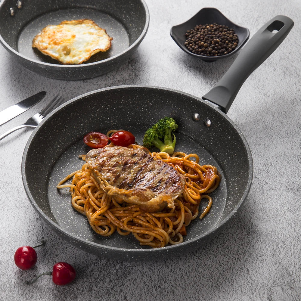 100% PFOA Free Stone-Derived NonStick Frying Pan